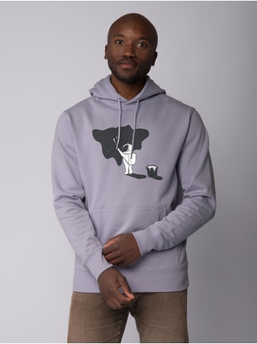 wat? Apparel Sweatshirt Painting space in Lavender