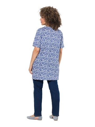 Ulla Popken Longshirt in atlantikblau
