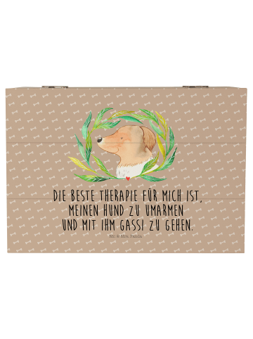 Mr. & Mrs. Panda Box Hund Blumen mit Spruch in Hundeglück