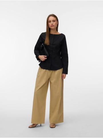 Vero Moda Hose mit weitem Beinschnitt in Twill