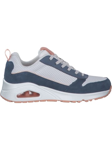 Skechers Schnürschuhe in WHITE/BLUE