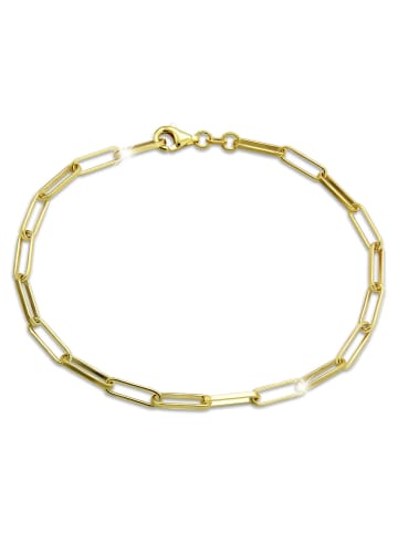 SilberDream Ankerkette Laguna Armband 925 Silber, vergoldet (Gelbgold 333) ca. 20cm gold