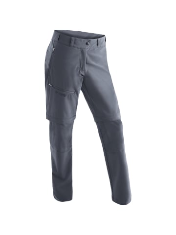 Maier Sports Wanderhose Latit Zip in Anthrazit