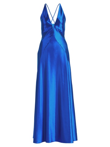 Vera Mont Abendkleid mit Glanzeffekt in Jewel Blue