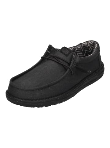 Hey Dude Halbschuhe-Slipper WALLY CANVAS in schwarz