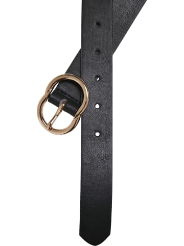 Urban Classics Belt in black/gold