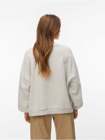 Vero Moda Sweatshirt in Light Grey Melange