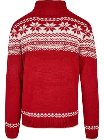 Brandit Brandit Gestrickte Strickjacke in red