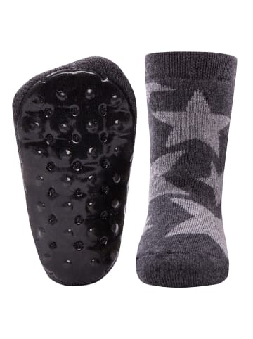 ewers 1er Pack Stoppersocken ABS Sterne in grau