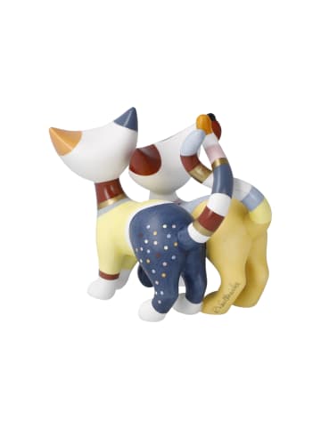 Goebel Figur " Rosina Wachtmeister Minikatzen - Luca e Sofia " in Bunt