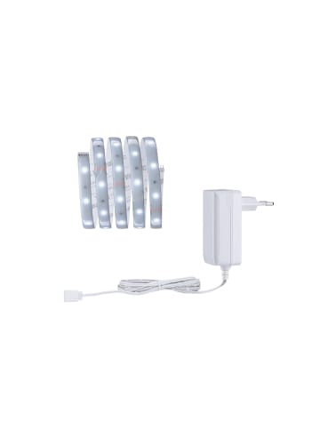 paulmann LED Streifen MaxLED 250 Set 1,5m Tageslichtw. Protect Cover beschichtet in silb