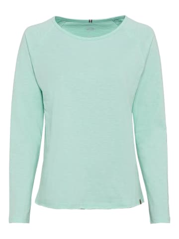 Camel Active Langarmshirt aus Organic Cotton in Grün