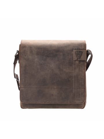 Strellson Schultertasche 'Richmond Jeremy in Dunkelbraun 30 x 31 x 8 cm'