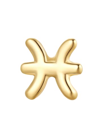 Glanzstücke München Piercing Sternzeichen Fische aus Sterling Silber in gelbgold