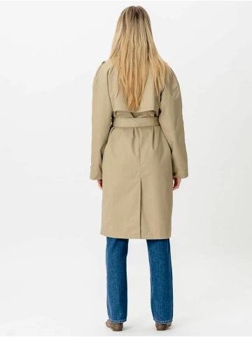 TeeShoppen Mantel Linea Trenchcoat in Beige