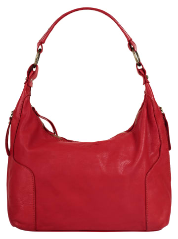 Samantha Look Shopper echt Leder in rot