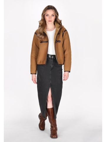 DreiMaster Vintage Women Jacket in cognac brown