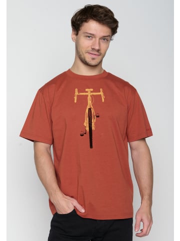 GreenBomb Fusion Bike Front Stamp in Dark Clay