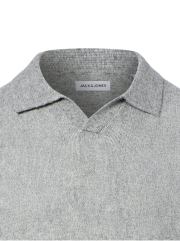 Jack & Jones Strickpullover JJEsoho Ollie in hellgrau - 0002