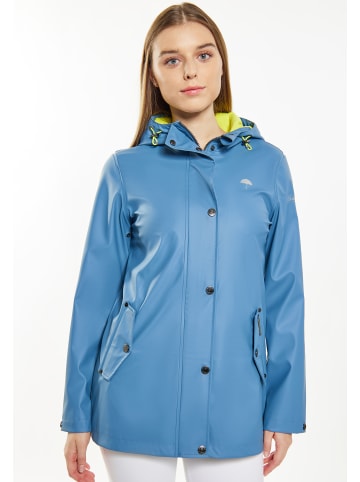 Schmuddelwedda Regenjacke in Stahlblau