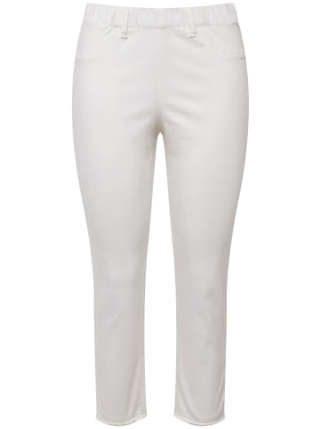 Ulla Popken Hose in schneeweiß