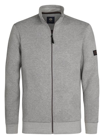 Petrol Industries Bequemer Strickjacke Bighorn in Grau