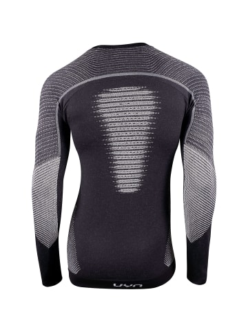 UYN M CASHMERE SHINY 2.0 UW SHIRT LONG SLEEVE ROUND NECK in Grau