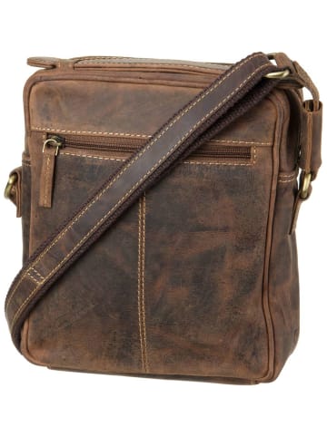 Greenburry Bodybag Vintage 1664 Medium in Sattelbraun
