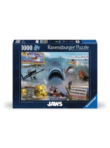 Ravensburger Puzzle 1.000 Teile Erwachsenenpuzzle 1000 Teile - Der weiße Hai - Jaws Ab 14 Jahre in bunt