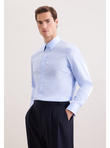 Seidensticker Business Hemd Straight in Hellblau