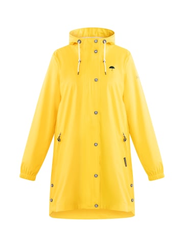 Schmuddelwedda Damen Regenmantel in Hellgelb