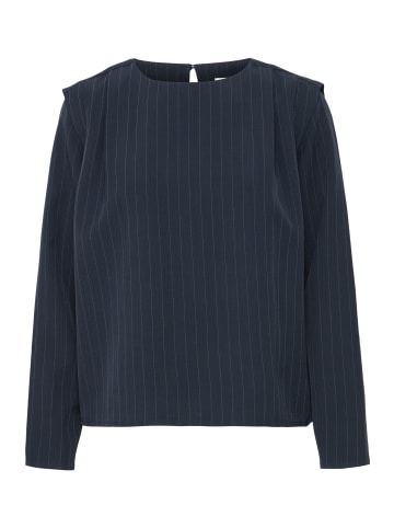 b. young BYMMIDDE BLOUSE - LIGHT WOVEN Loose fit in Navy Pinstripe Mix