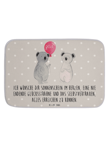 Mr. & Mrs. Panda Badvorleger Koala Luftballon mit Spruch in Grau Pastell