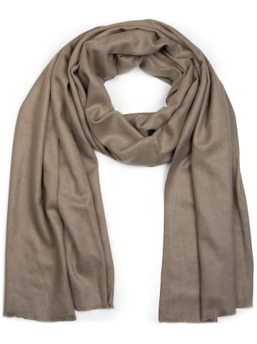 styleBREAKER Schal in Taupe