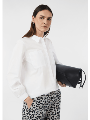 comma CI Bluse langarm in Weiß