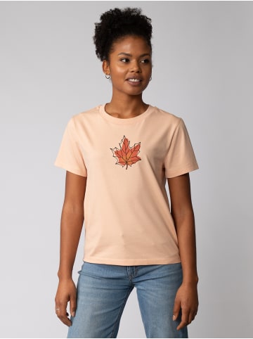 wat? Apparel T-Shirt Herbst in Fraiche Peche