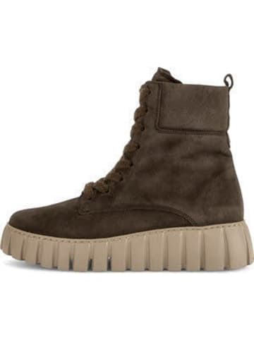 Gabor Damen Stiefel/Boots ungefüttert Plateau Stiefeletten G in Braun