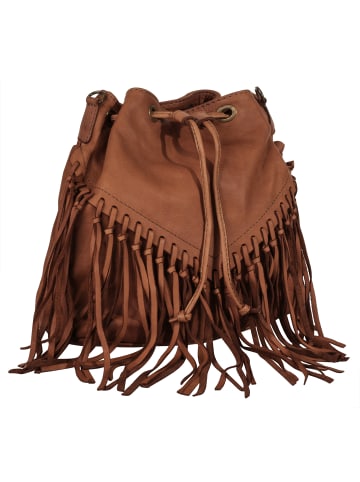 Samantha Look Shopper echt Leder in cognac