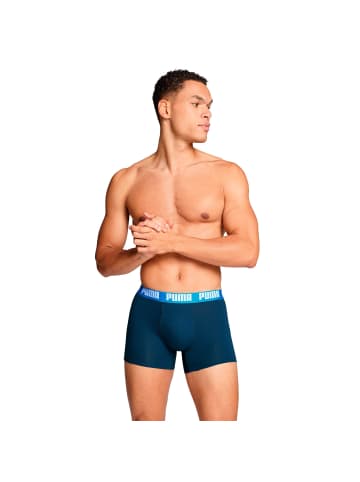 Puma Boxershort 2er Pack in Hellblau