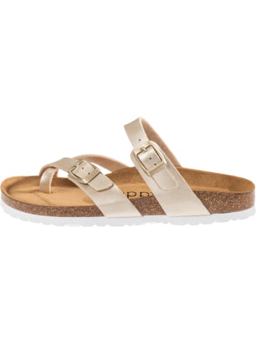 Palado Pantoletten Cres Metallic in Gold