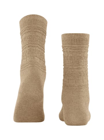 Falke Socken Monument in Straw mel.