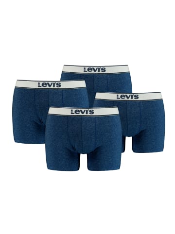 Levi´s Boxershorts LEVIS MEN VINTAGE HEATHER BOXER BRIEF 4er Pack in Navy