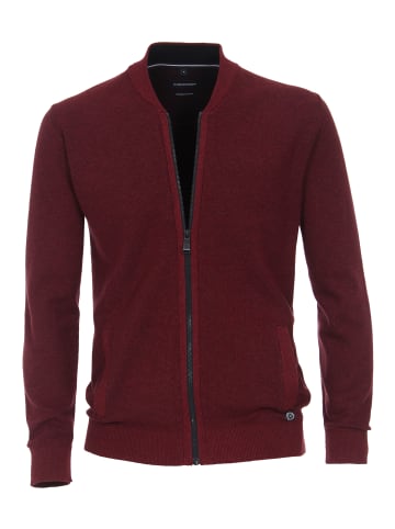 CASAMODA Strickjacke in Dunkelrot