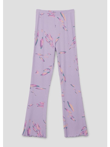 S. Oliver Leggins lang in Lila