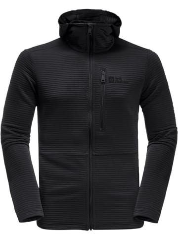 Jack Wolfskin Unterjacke/fleecejacke/Midlayer MODESTO HOODED JKT MEN in Schwarz