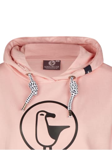 SCHIETWETTER SCHIETWETTER Hoodie Logoprint Gerti in beige/black