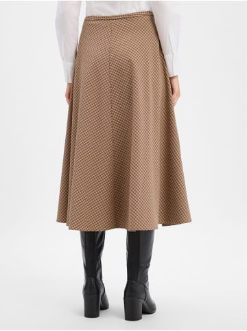 comma Midirock in beige braun