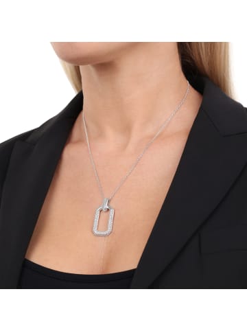 JOOP! Kette mit Anhänger Silber 925, rhodiniert in Silber