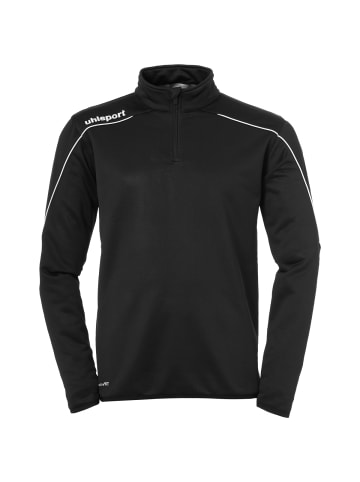 uhlsport  1/4 ZIP TOP STREAM 22 in schwarz/weiß