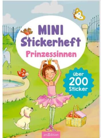 ars edition Buch - MINI-Stickerheft - Prinzessinnen